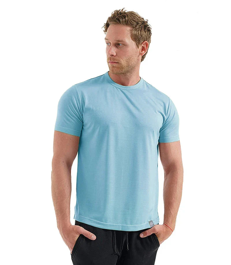Men's Merino Wool T Shirt Summer