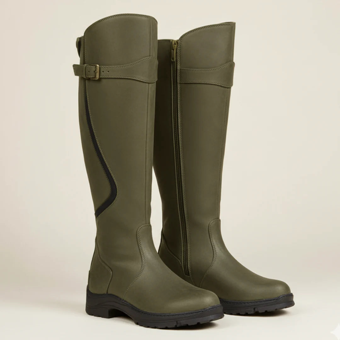 Damskie Jesienne Buty Jeździeckie