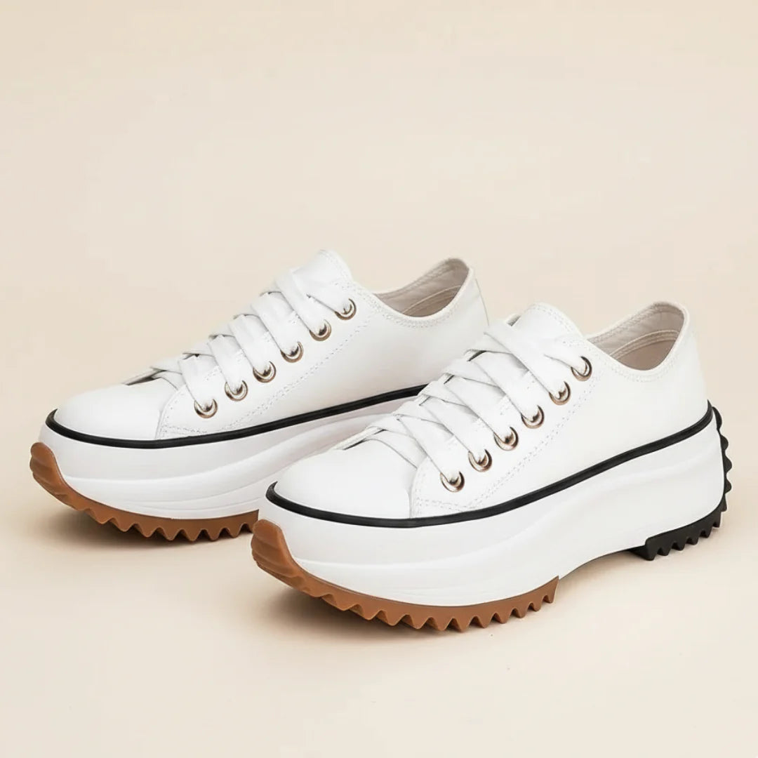 Damskie Sneakersy na Grubej Podeszwie