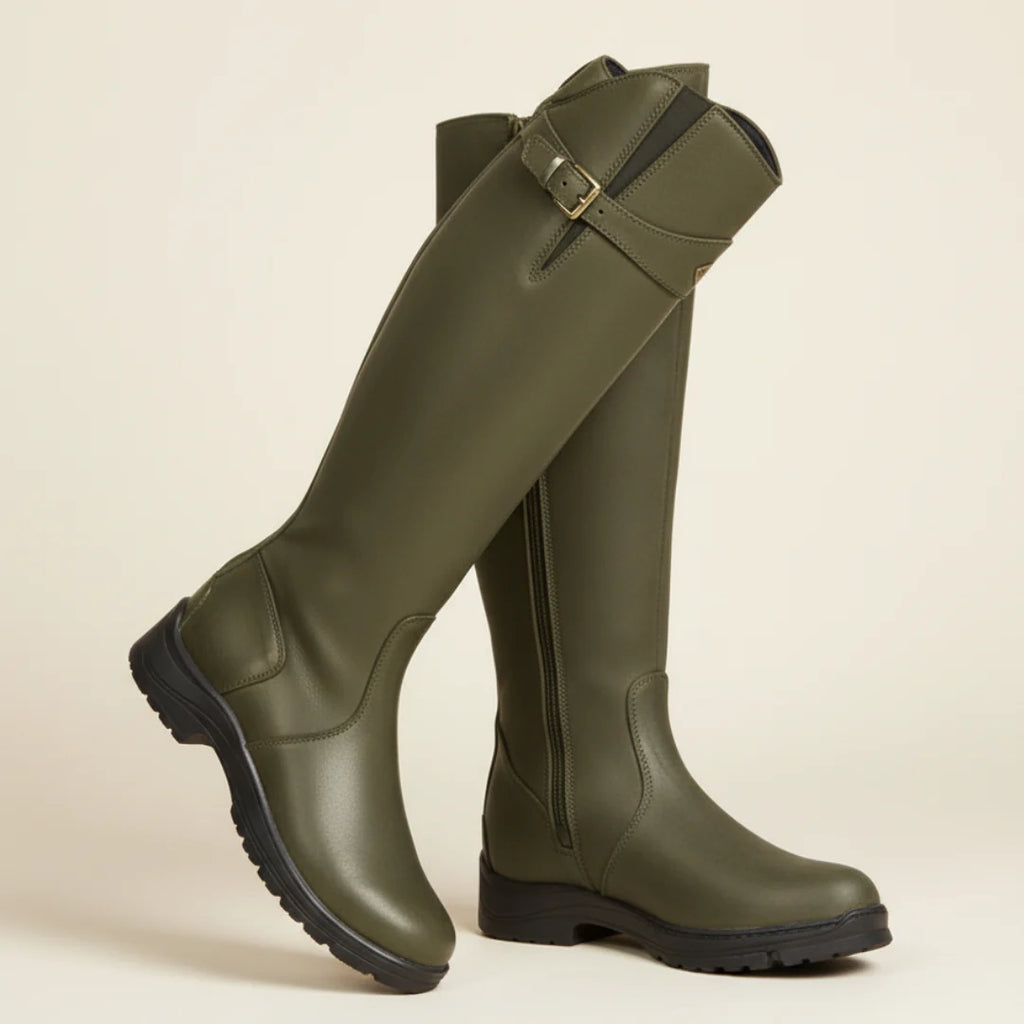 Damskie Jesienne Buty Jeździeckie