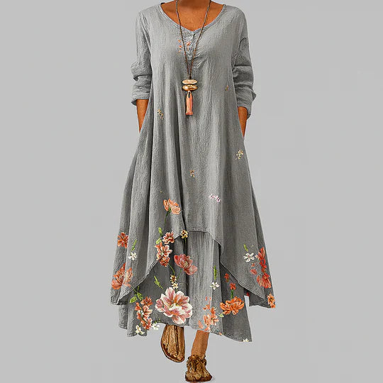 Women's A Line Dress Tie Waist Summer