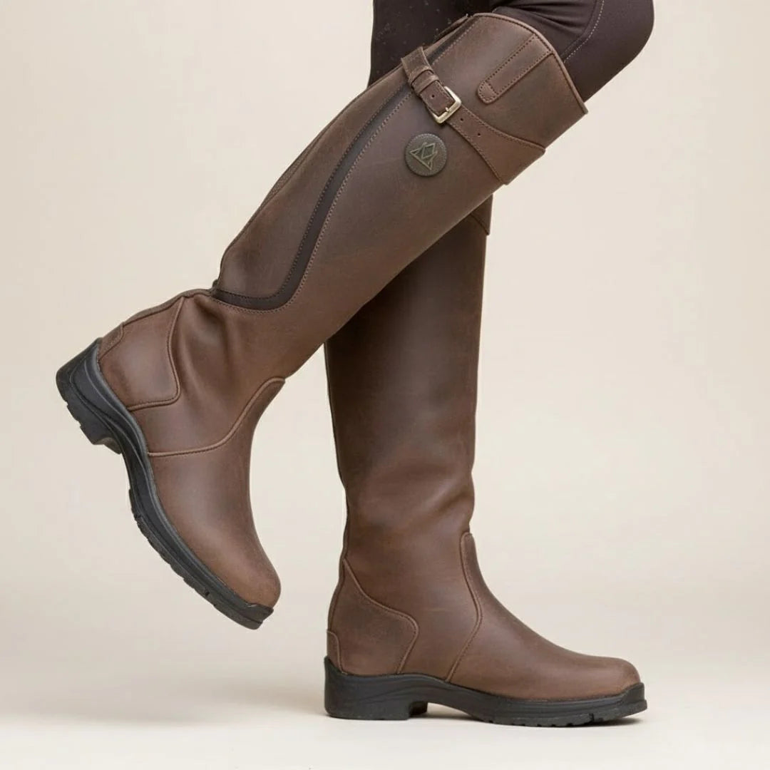 Damskie Jesienne Buty Jeździeckie