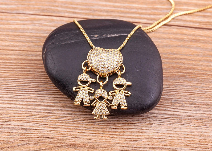 Zircon Necklaces Chain Jewelry Charm