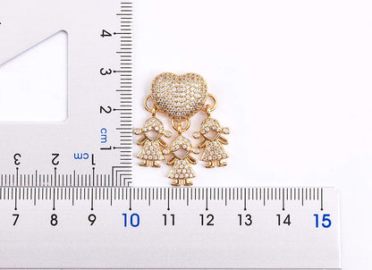 Zircon Necklaces Chain Jewelry Charm