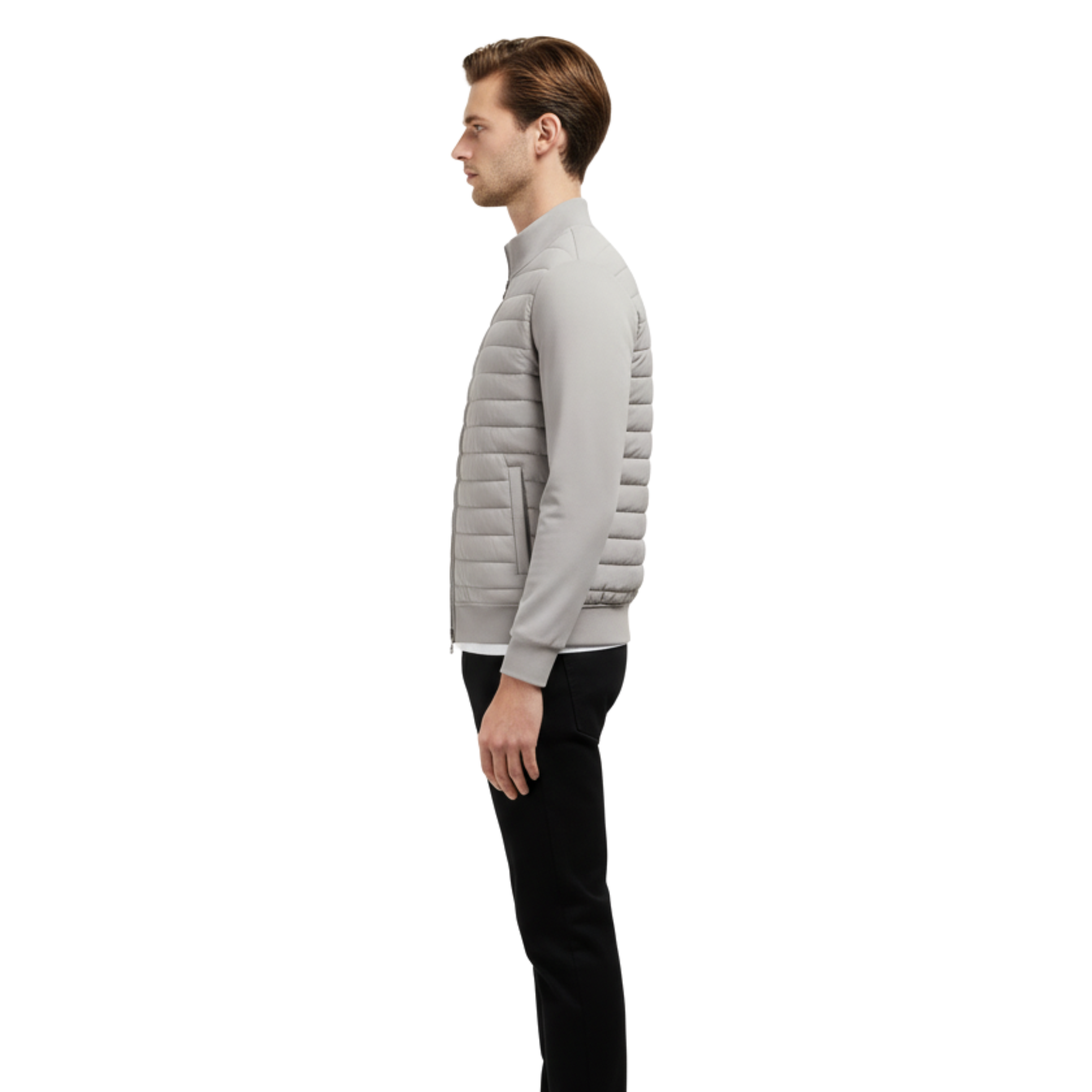 Męska Premium Hybrid Down Kurtka