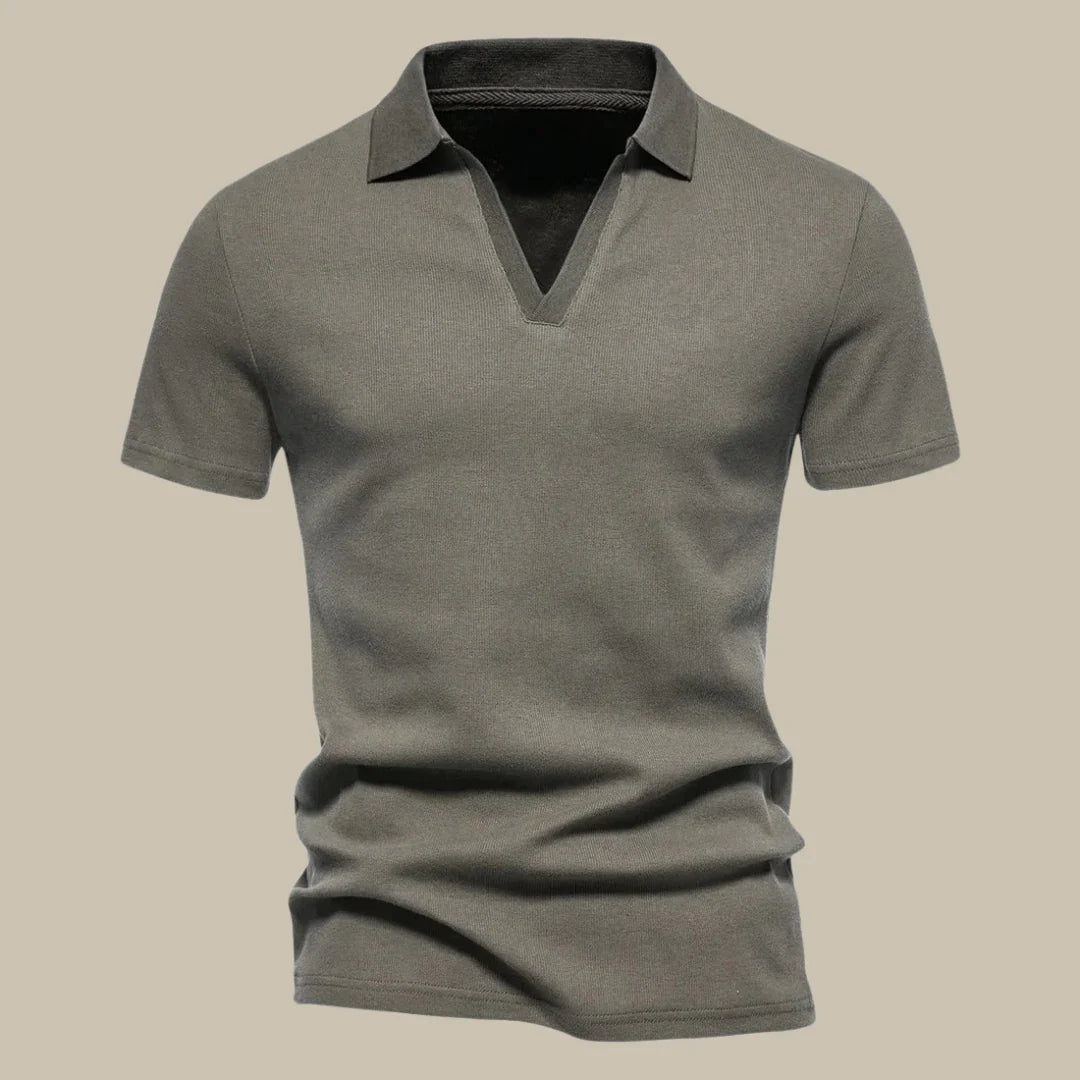 Merino Wool Polo Shirt Summer