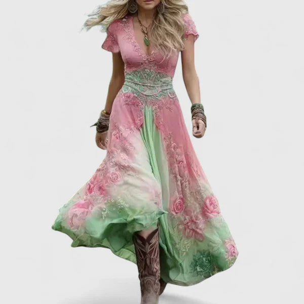 Versatile Elegant Embroidered Dress