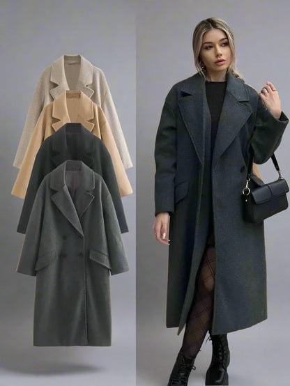 Double-Breasted Trench Coat|Sprint Moda - Sprint Moda