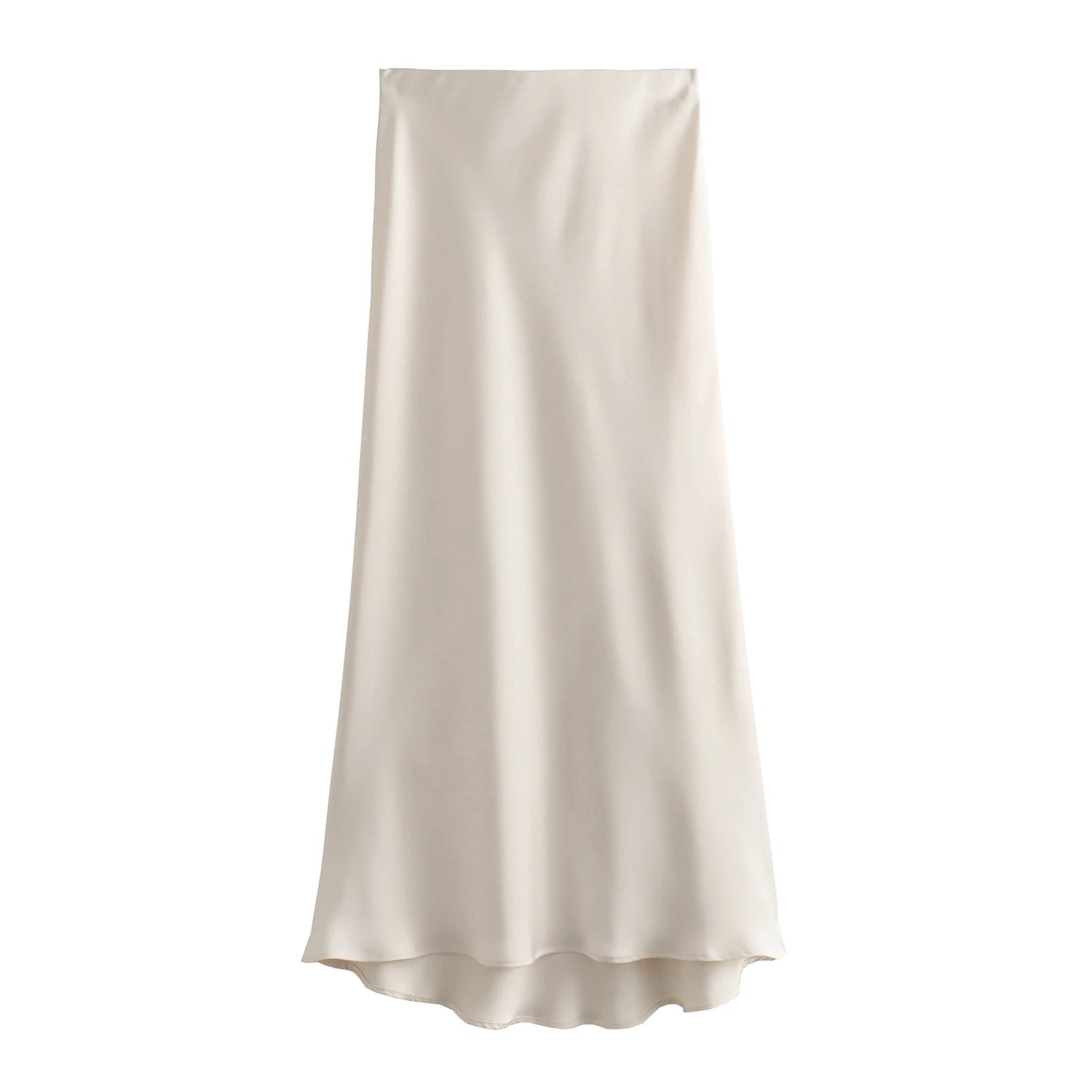 Elysia A-Line Satin Skirt|Sprint Moda - Sprint Moda