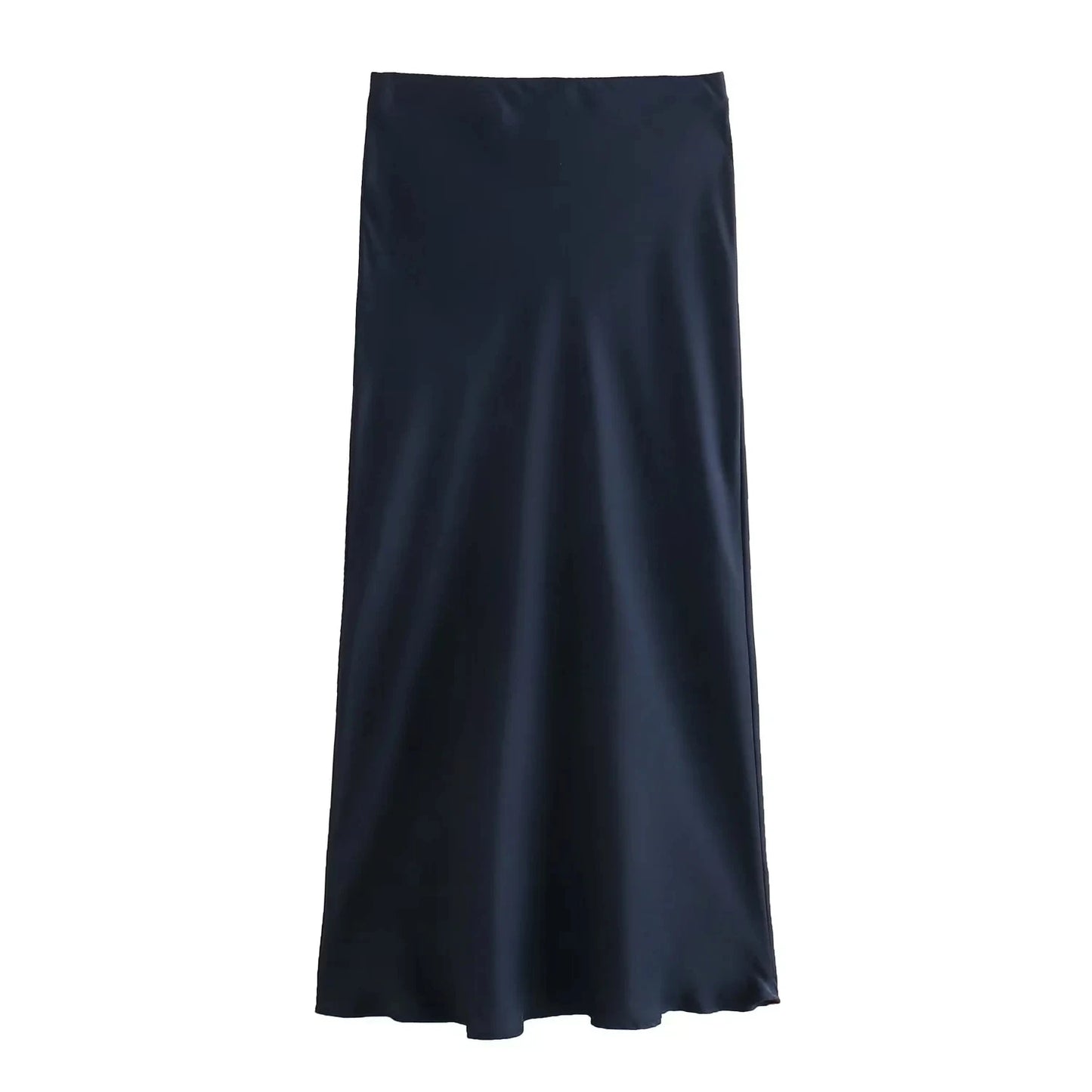 Elysia A-Line Satin Skirt|Sprint Moda