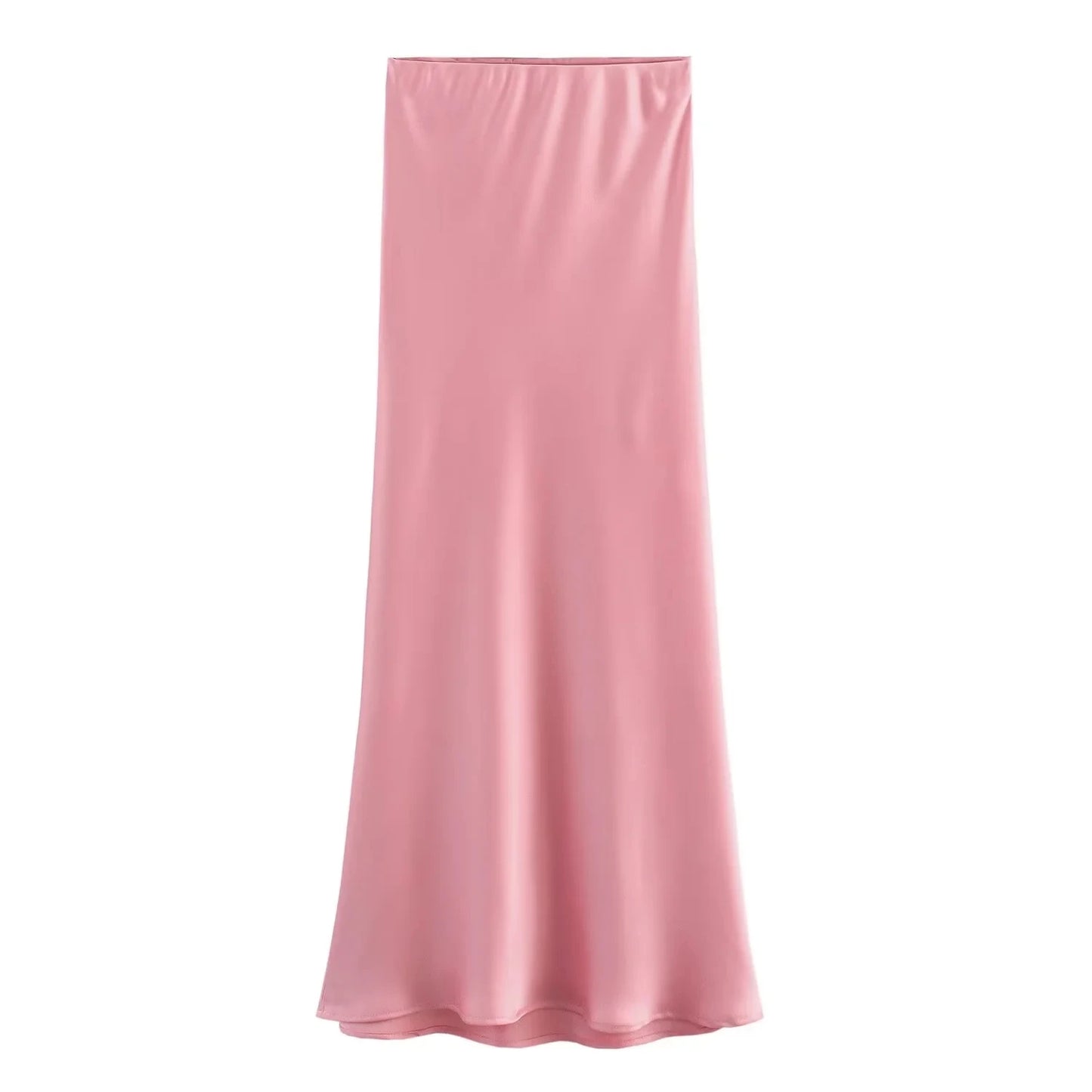 Elysia A-Line Satin Skirt|Sprint Moda