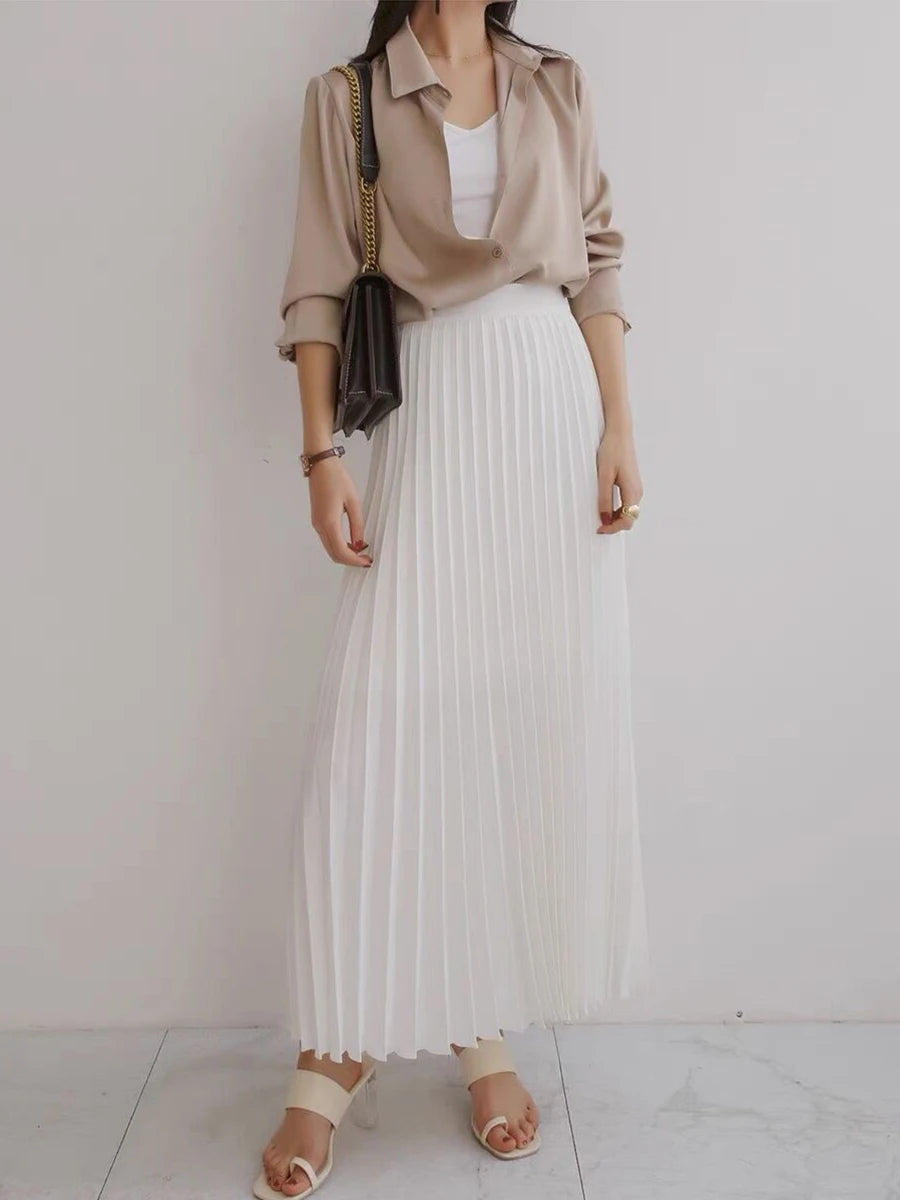 Mika Pleated Skirts|Sprint Moda - Sprint Moda