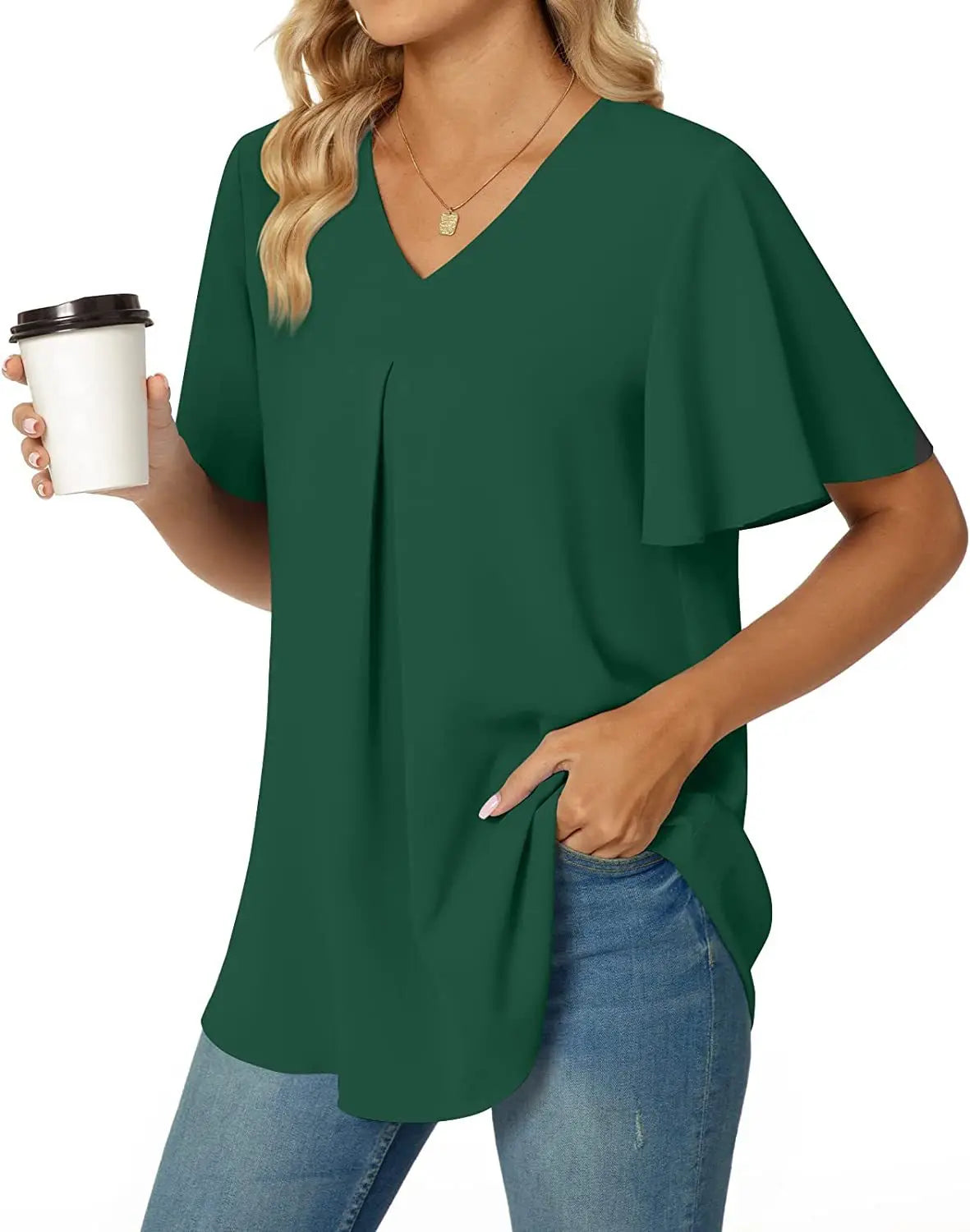 Elegant Women's Top Blouse