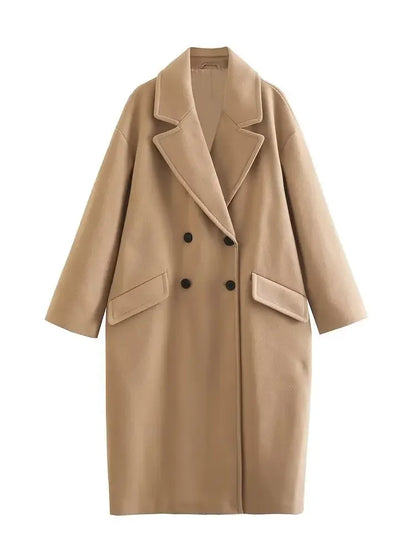 Double-Breasted Trench Coat|Sprint Moda - Sprint Moda