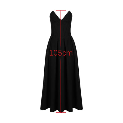 Black dress with 105 cm measurement