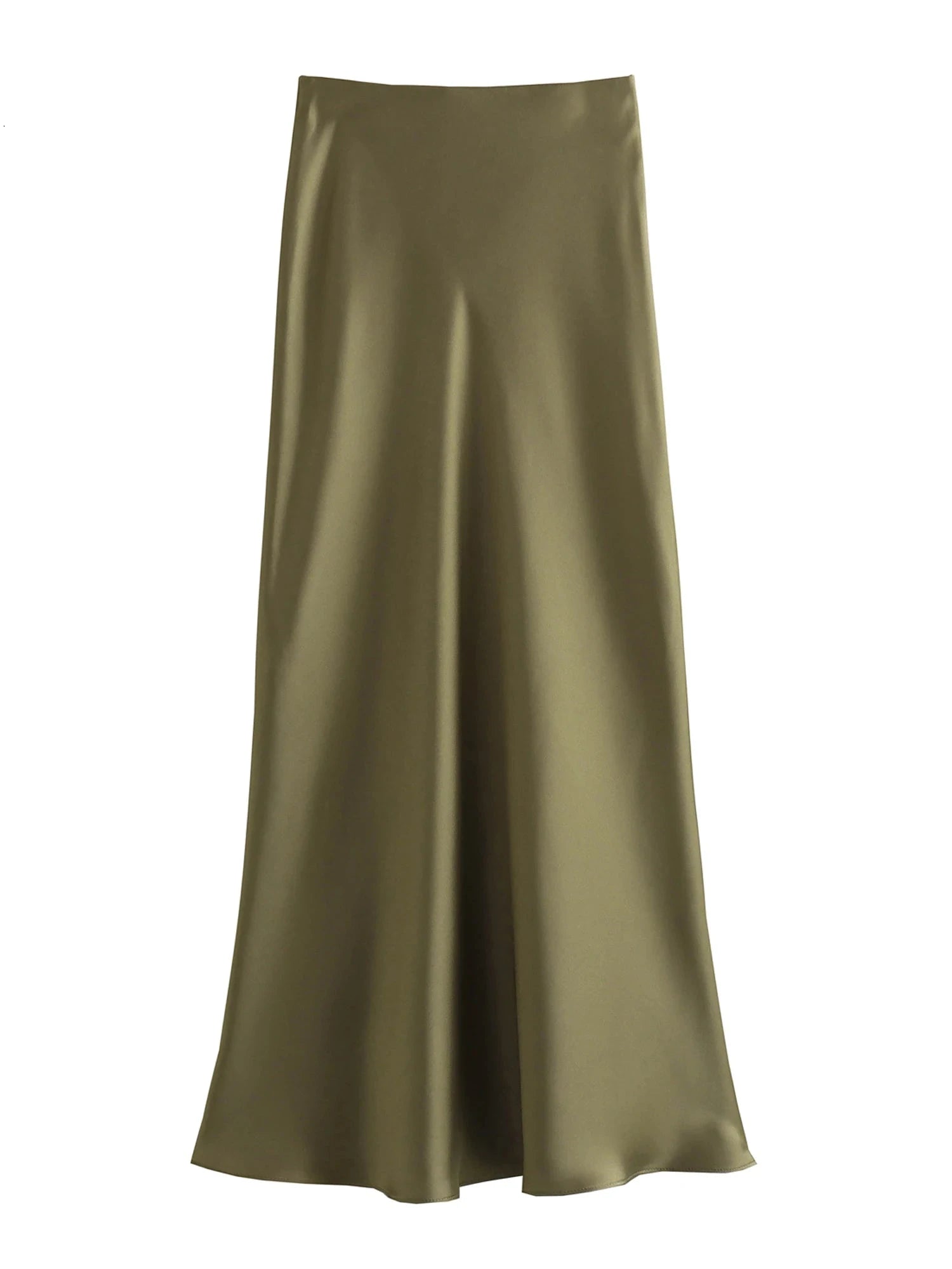 Elysia A-Line Satin Skirt|Sprint Moda - Sprint Moda