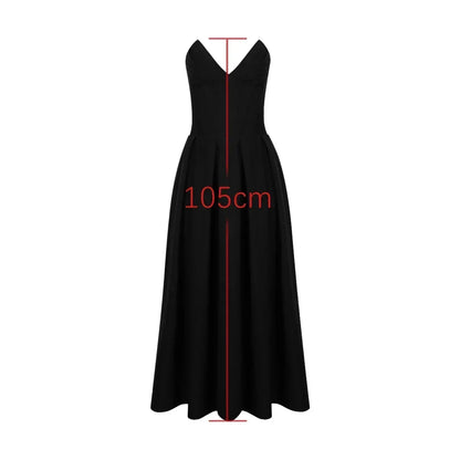 Black dress with measurement 105 cm