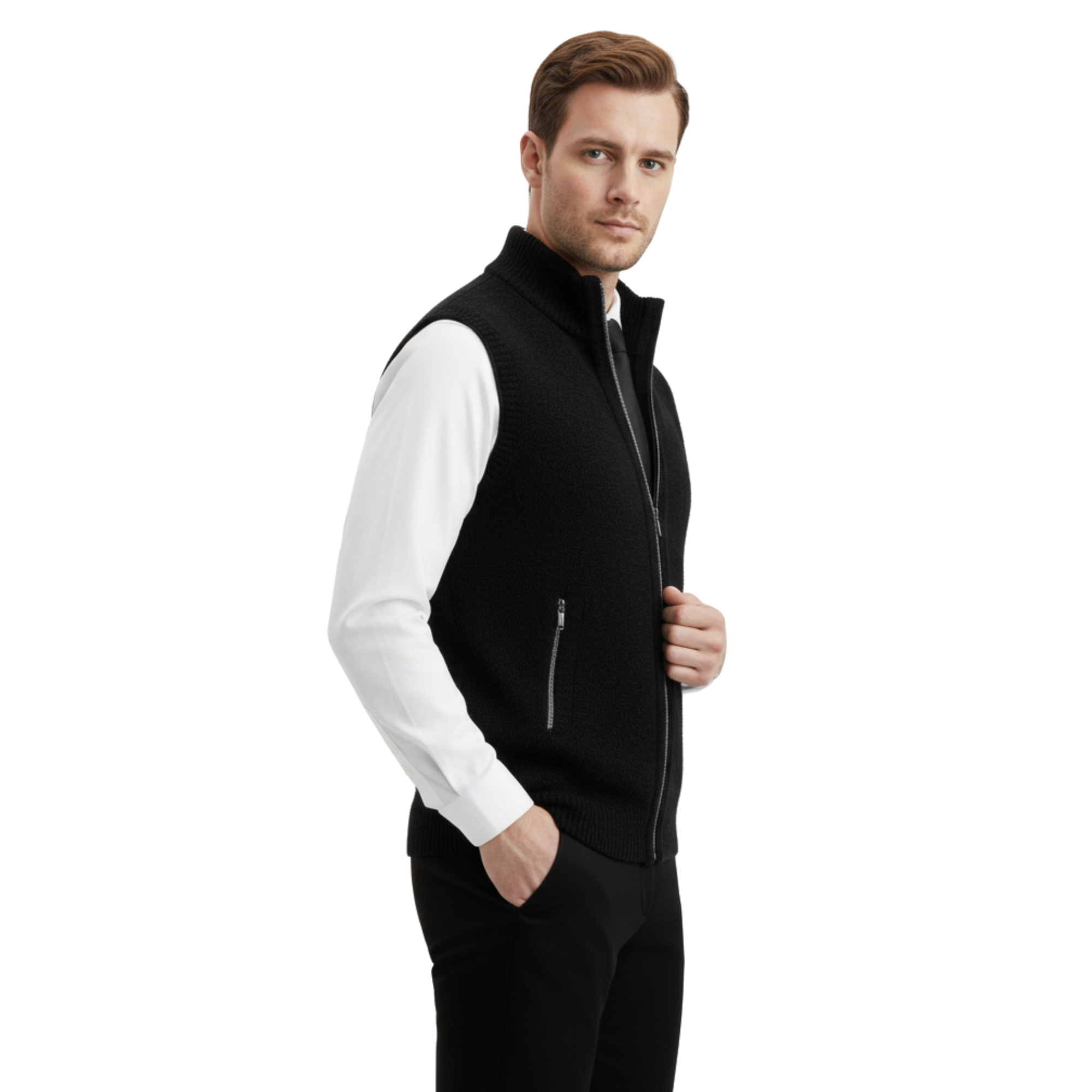 Kamizelka Blanchet z Zamek Błyskawicznym