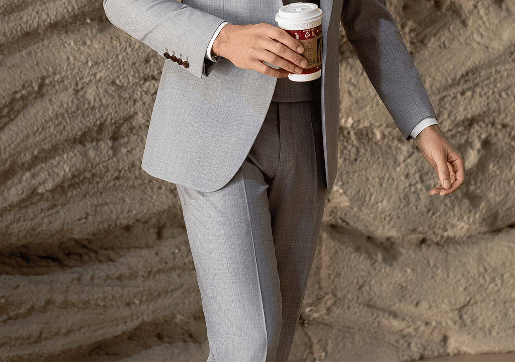 Slim Fit Wedding Business 3 Piece Suit Blazer Vest Trousers