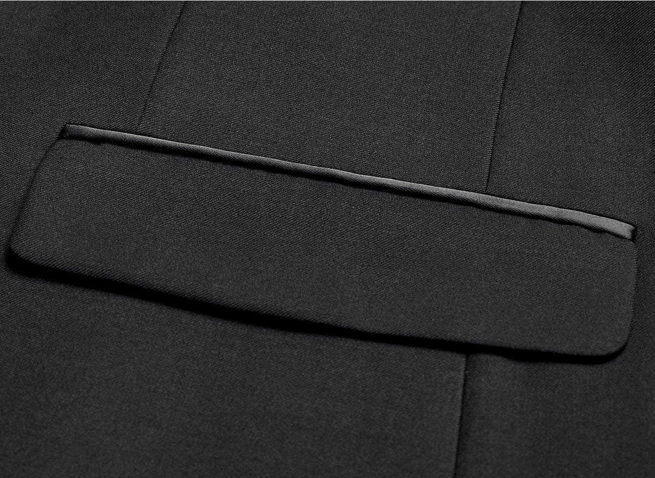 Shawl Lapel Slim Fit Wedding Tuxedo 3 Piece Suit Blazer Vest Trousers