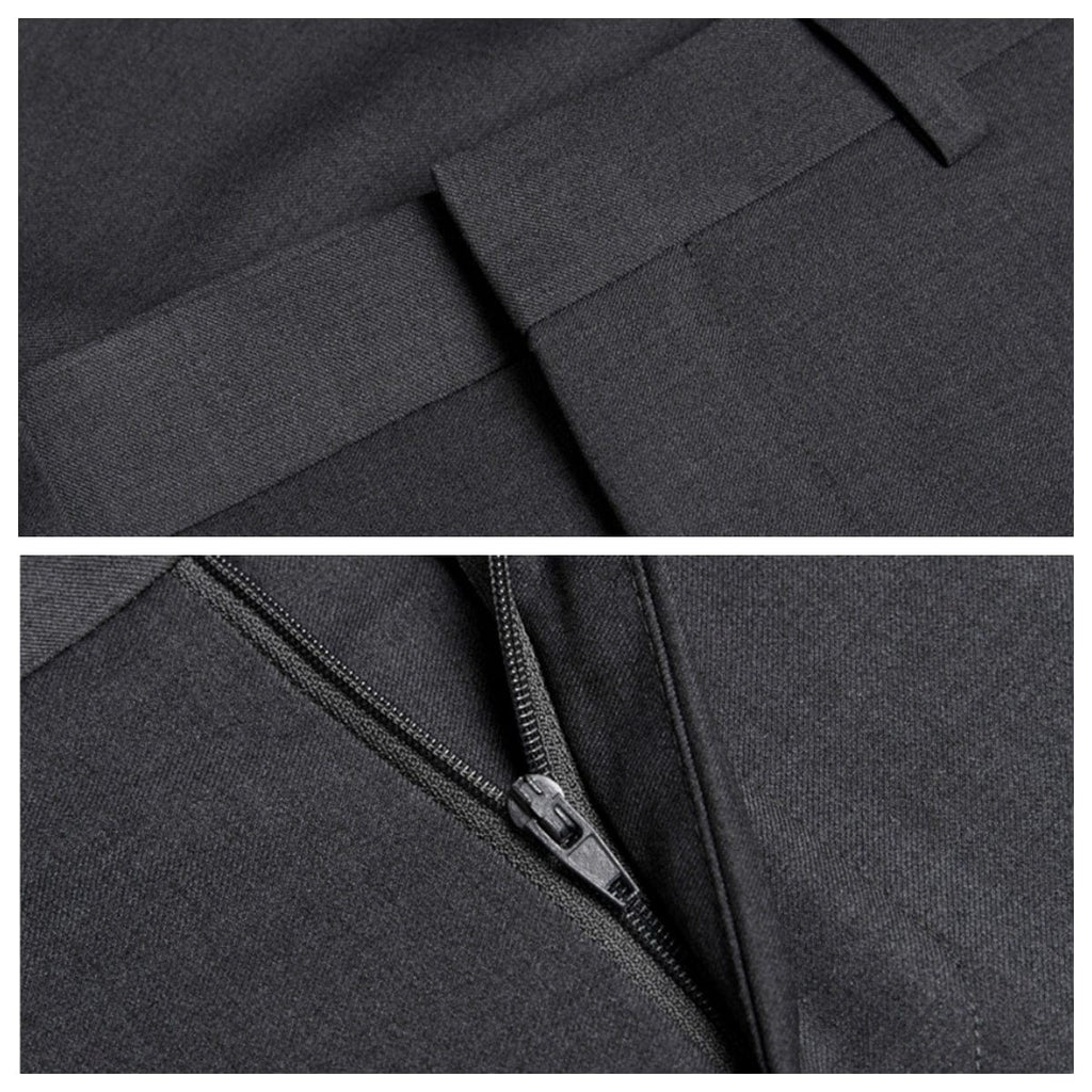 Notch Lapel 3 Piece Suit Blazer Vest Trousers