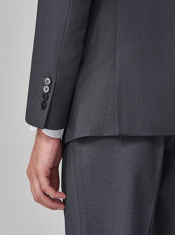 Notch Lapel 3 Piece Suit Blazer Vest Trousers