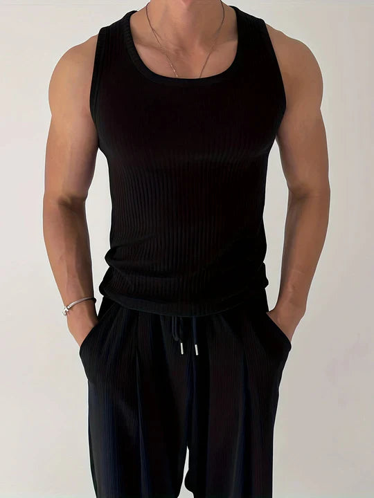 Gym Tank Top Ribbed Slim Fit Summer