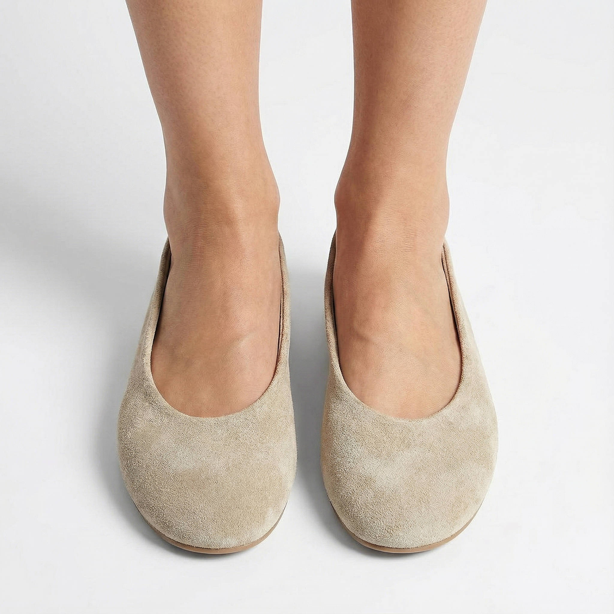 Suede Ballerina Flats Slip On Summer