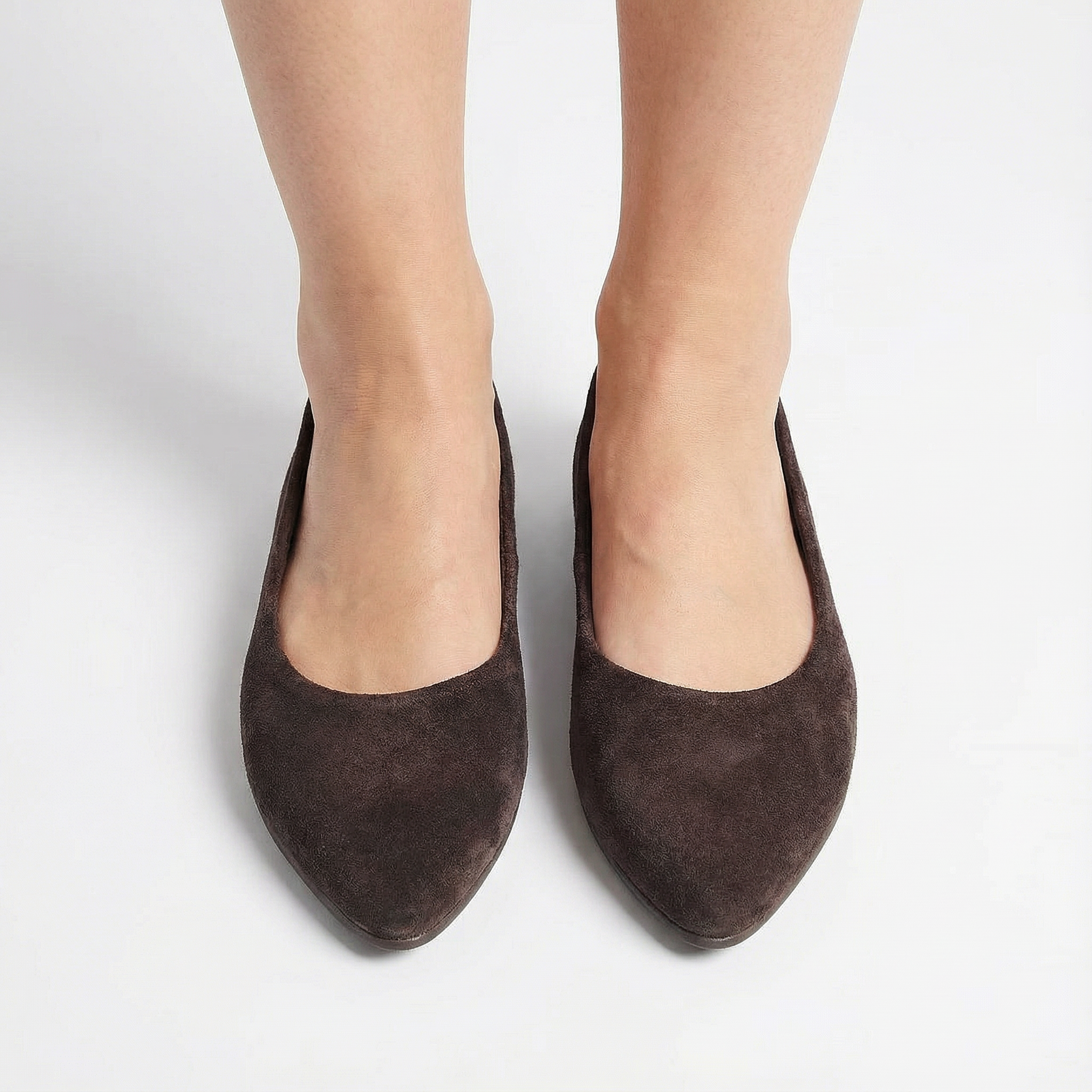 Suede Ballerina Flats Slip On Summer