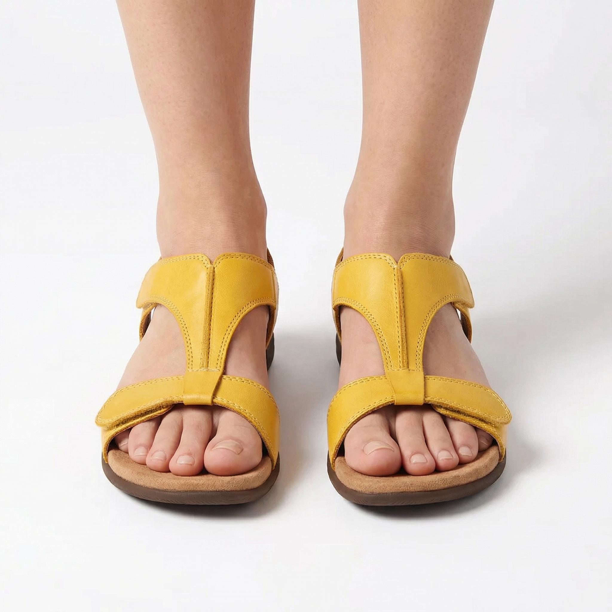 Women's Orthopaedic Walking Sandals Velcro Strap Summer