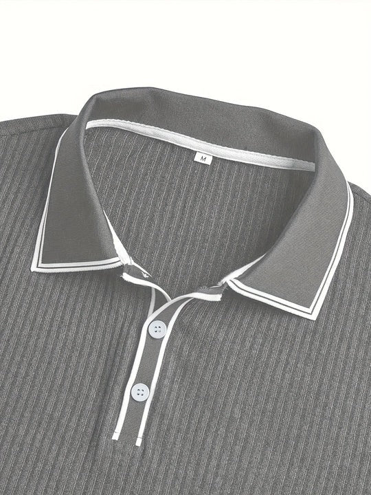 Koszulka Polo Męska Regular Fit Krótki Rękaw Lato