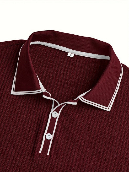 Koszulka Polo Męska Regular Fit Krótki Rękaw Lato