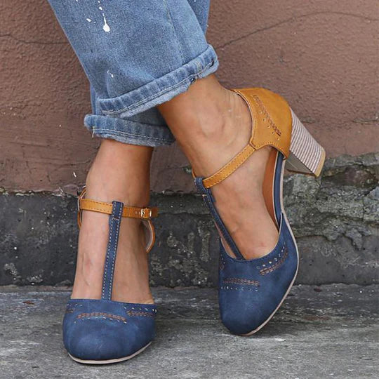 Women's Orthopaedic Heel Pumps Arch Support Summer