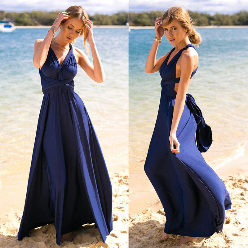 Women’s Maxi Multiway Infinity Dress Elegant Dress
