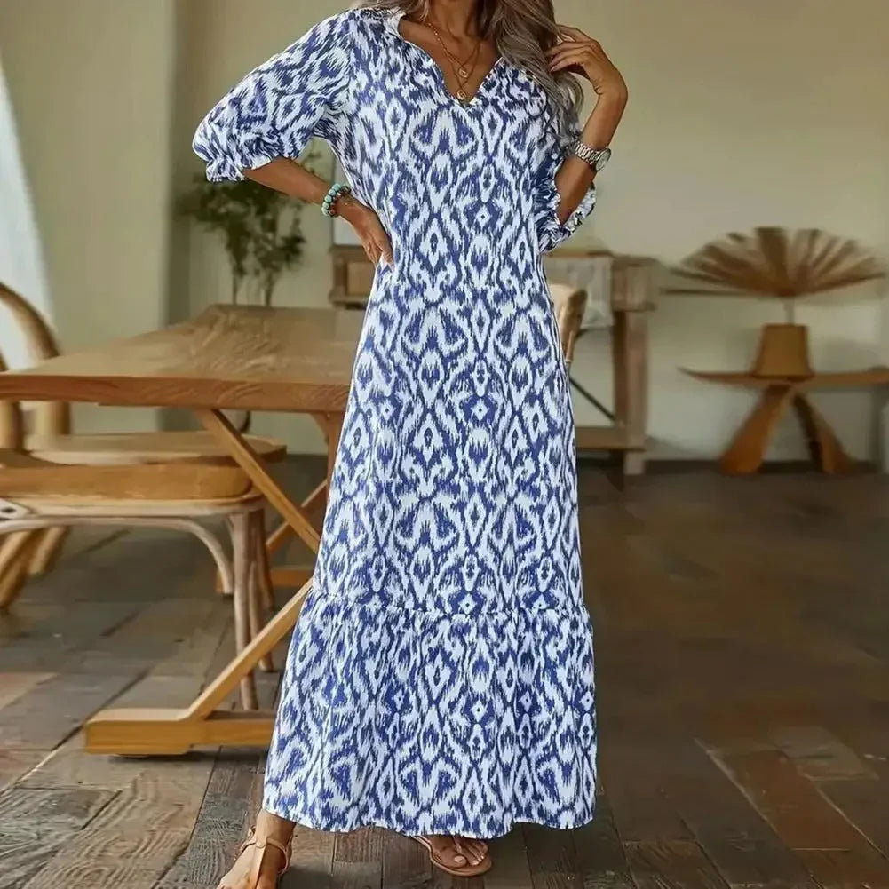 Relaxed Lightweight Flowy Summer Maxi Dress